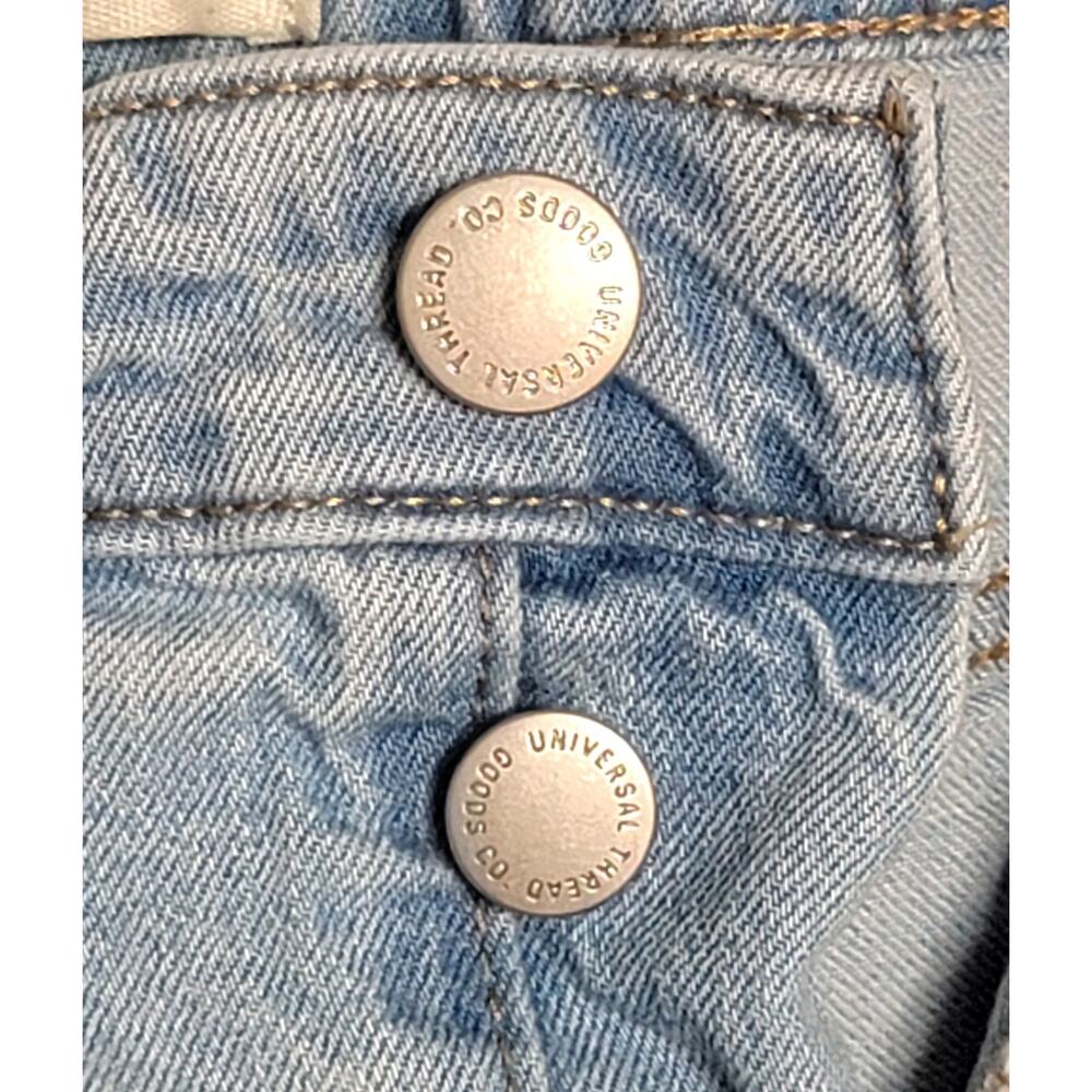 Womens Universal Thread High Rise 90s Straight Light Wash Denim Jeans Sz: 17R - Picture 13 of 16